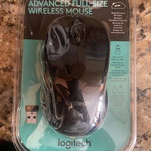 Logitech Advanced Full-Size Wireless Mouse